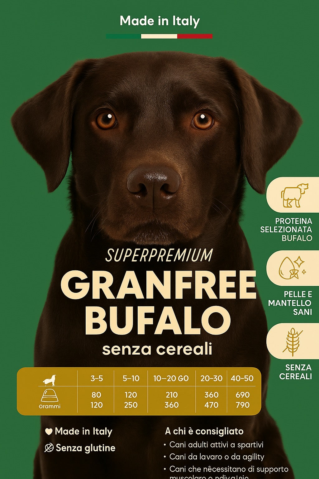 GRANFREE BUFALO 2kg