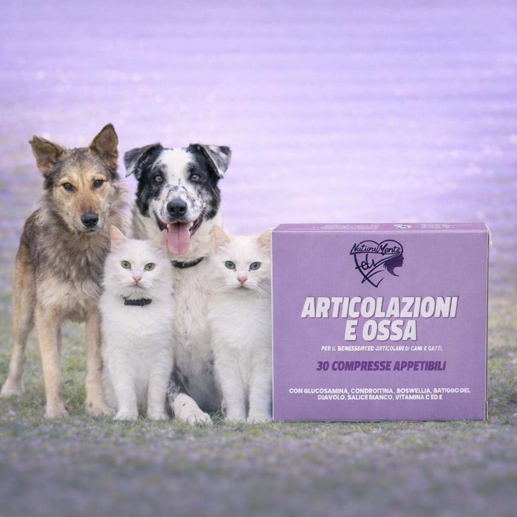 ARTICOLAZIONI E OSSA – Benessere osteo-articolare per cani e gatti