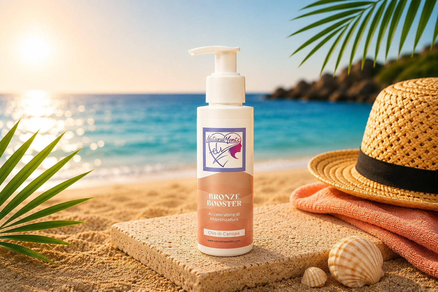 Bronze Booster Acceleratore di Abbronzatura con Olio di Canapa