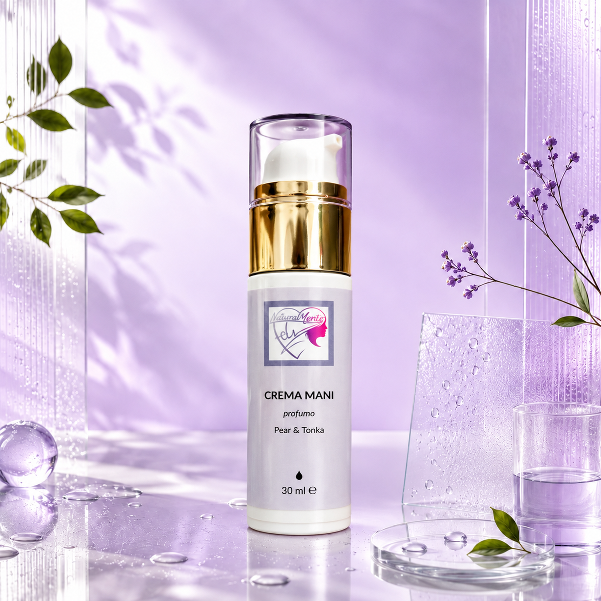 Crema Mani Professionale Pear &amp; Tonka – NaturalMente Fely®