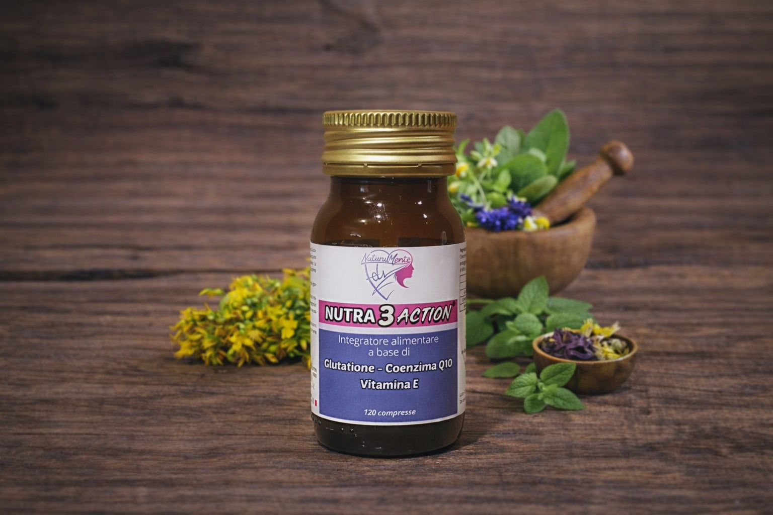 NUTRA 3 ACTION – Antiossidante e Detossinante Naturale