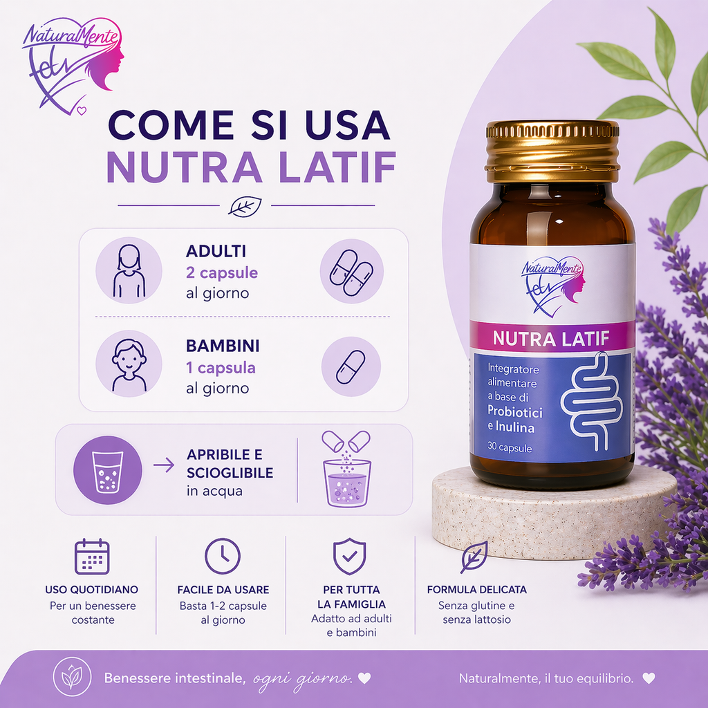 Nutra Latif – Supporto Naturale al Benessere dell’Organismo– NaturalMente Fely