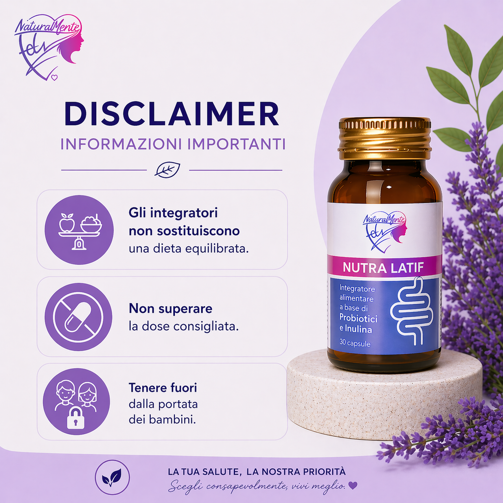 Nutra Latif – Supporto Naturale al Benessere dell’Organismo– NaturalMente Fely