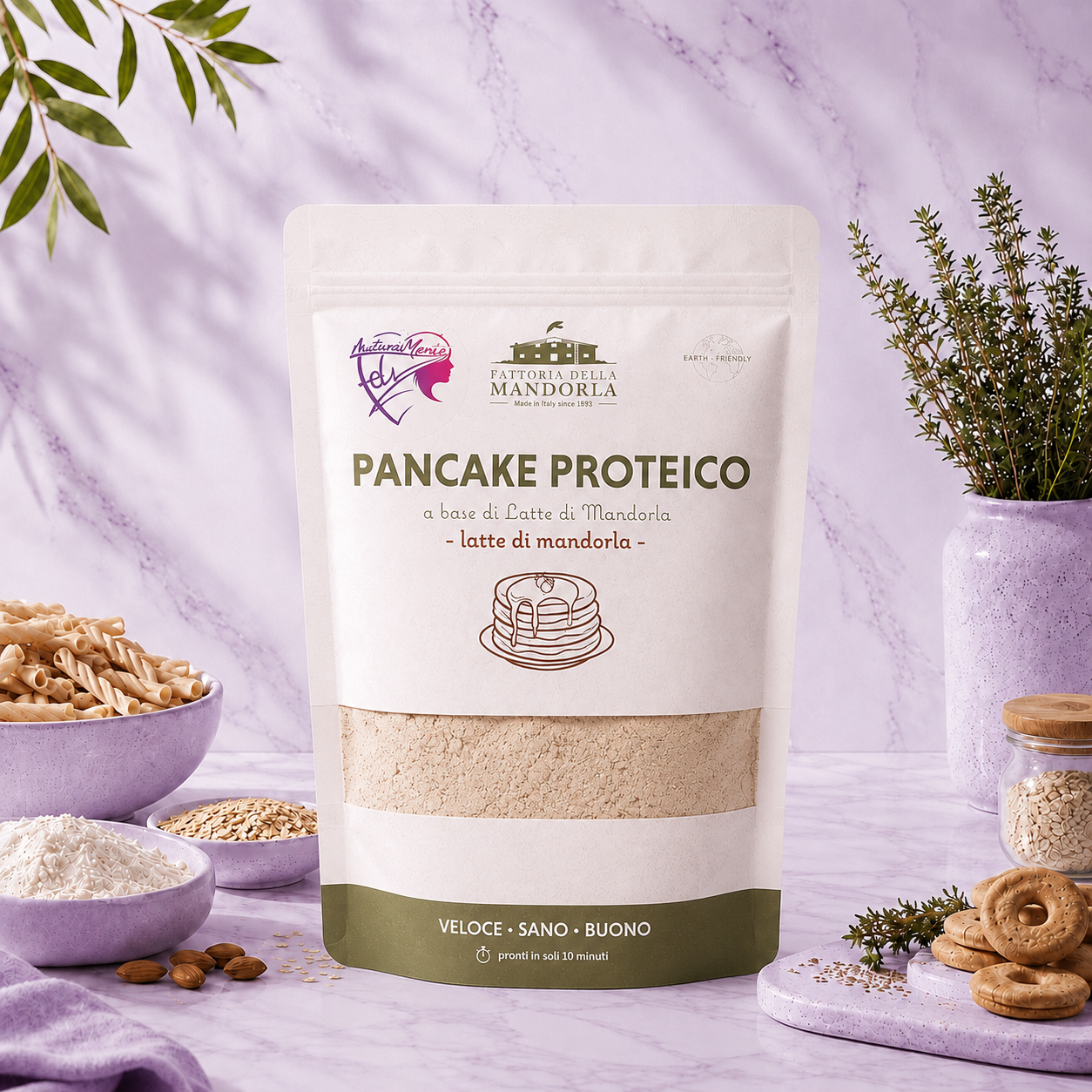 PANCAKE PROTEICO Latte di Mandorla
