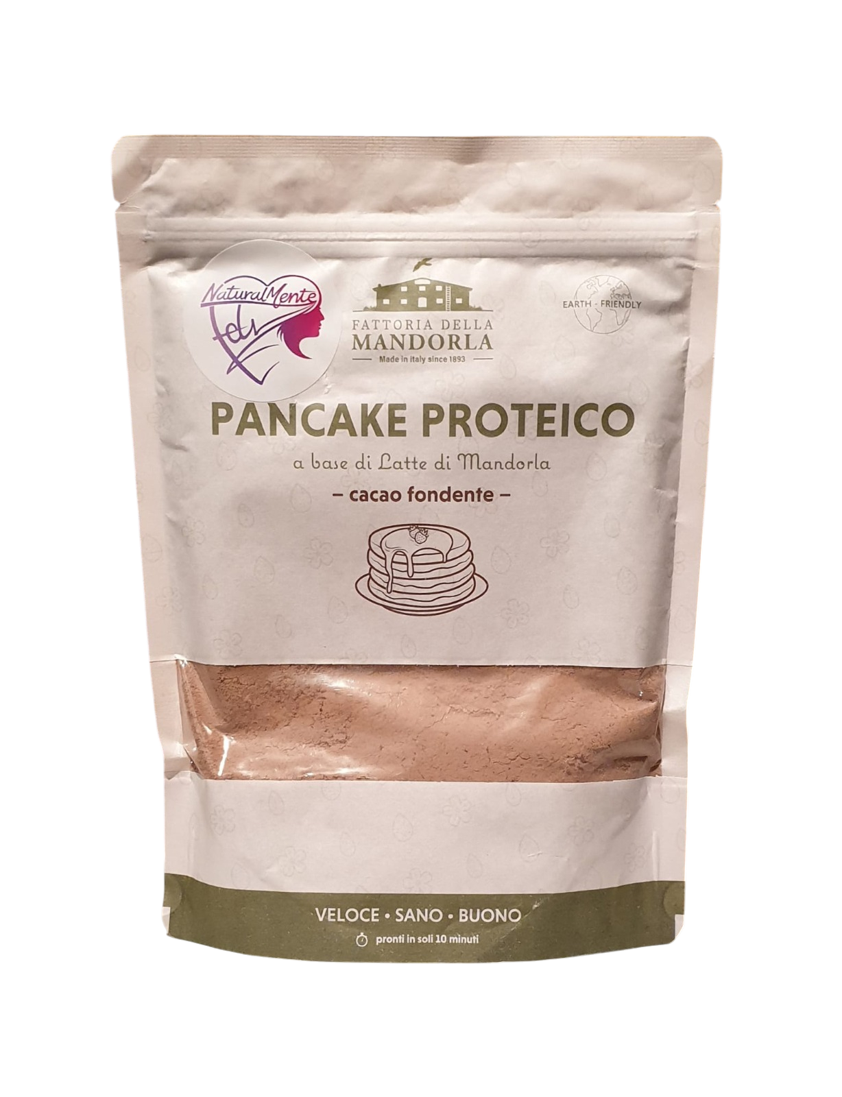 PANCAKE PROTEICO CACAO FONDENTE