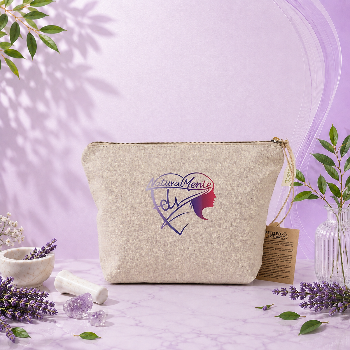 👝 Pochette NaturalMente Fely® – Color Naturale