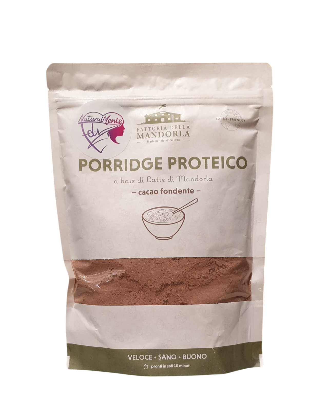 PORRIDGE PROTEICO CACAO FONDENTE
