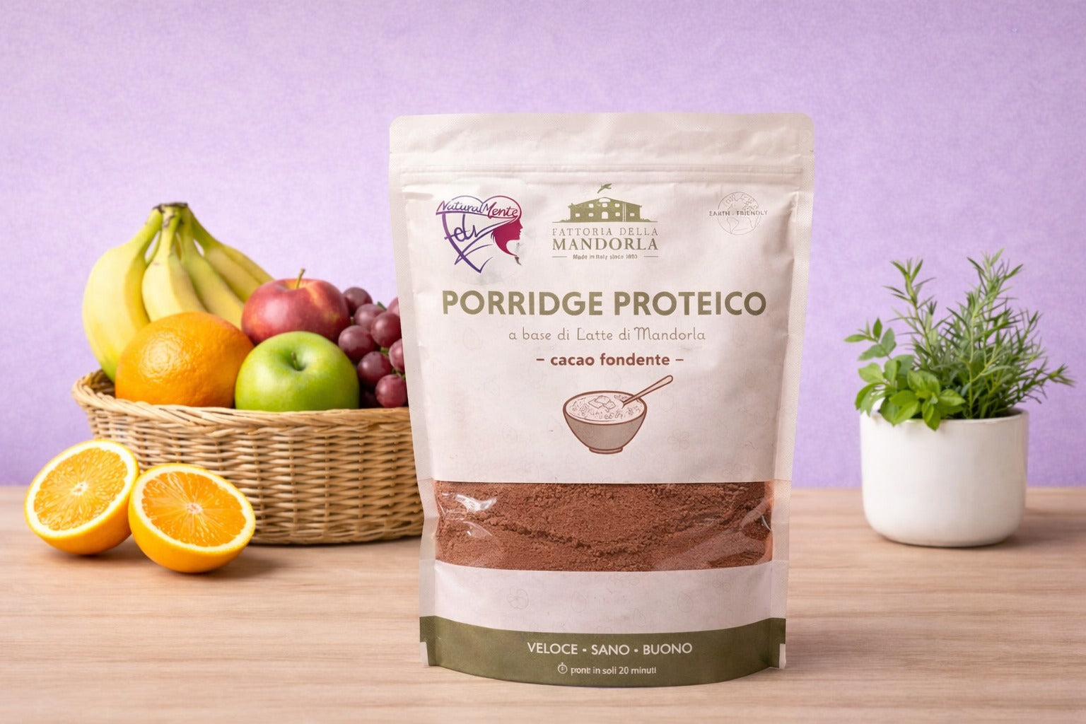 PORRIDGE PROTEICO CACAO FONDENTE