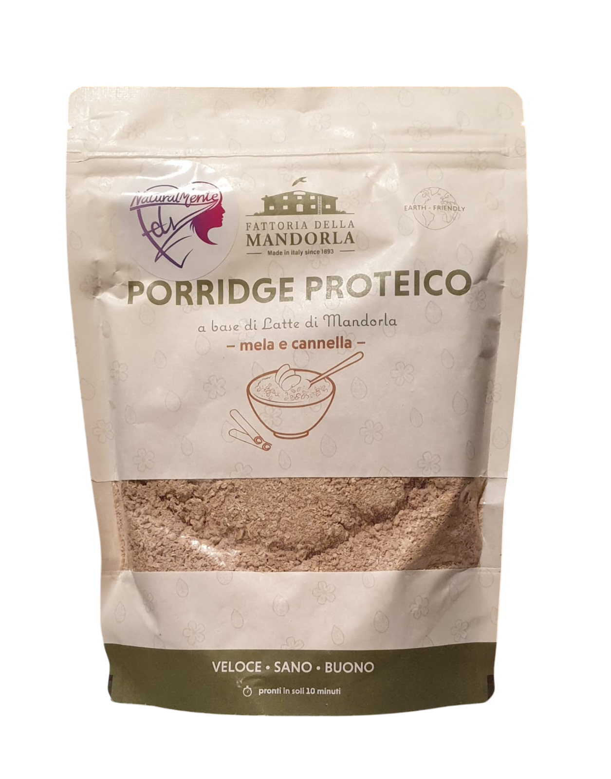 PORRIDGE PROTEICO MELA & CANNELLA