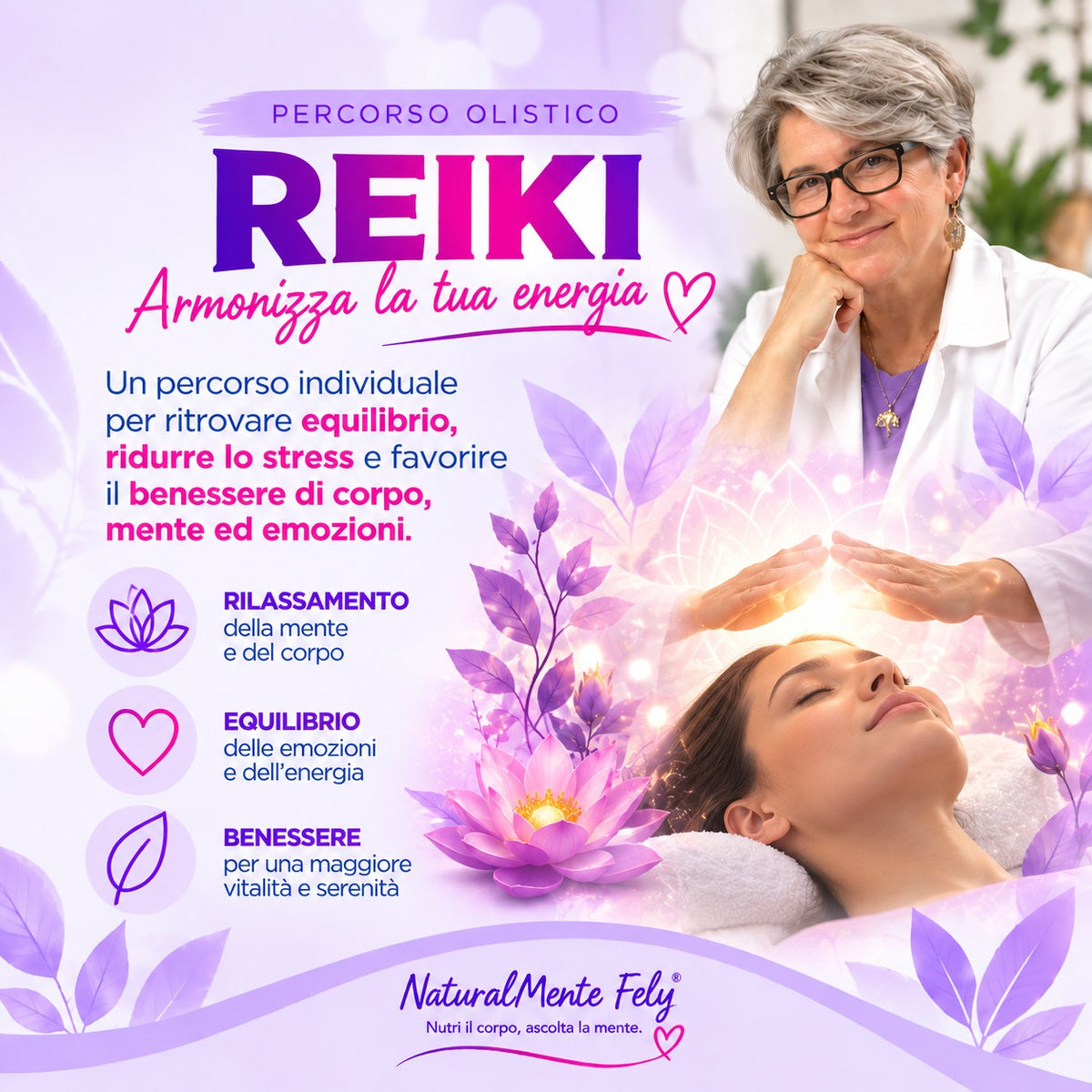 Reiki NaturalMente Fely® un mese