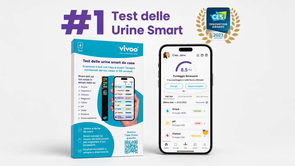 Vivoo Test del Benessere – 1 Mese | 4 Test NaturalMente Fely®